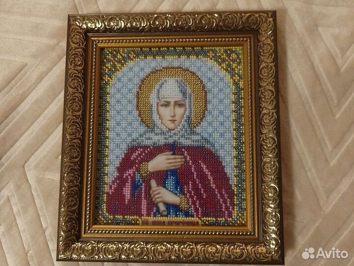 Икона из бисера