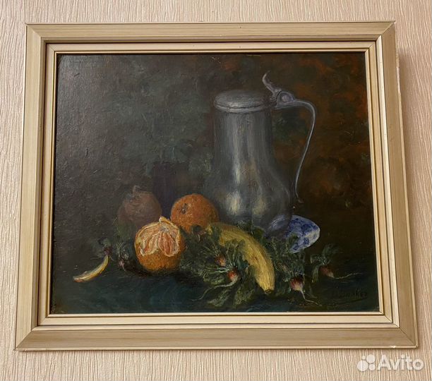 Картина винтаж Европа 20в