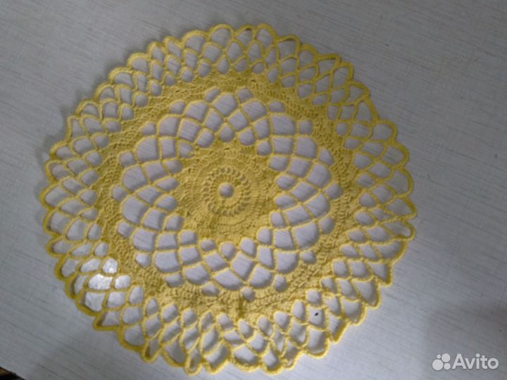 Салфетки вязаные крючком