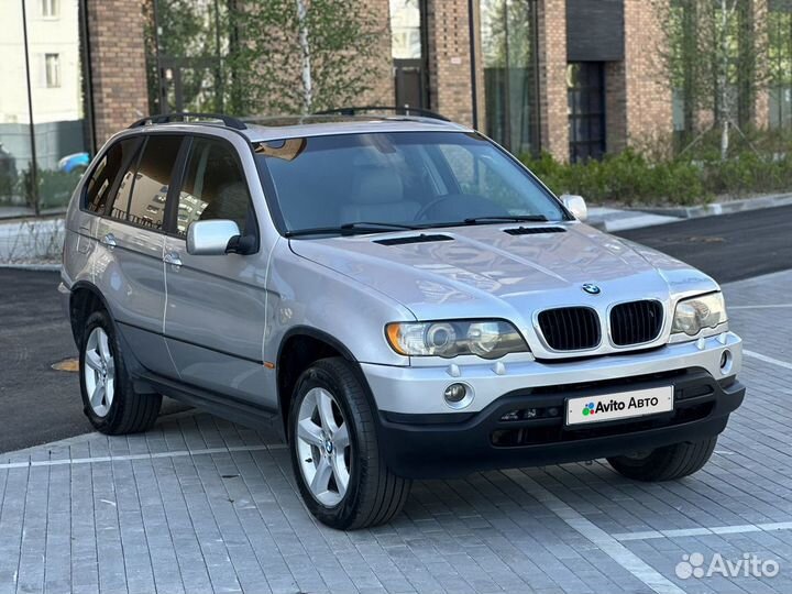 BMW X5 3.0 AT, 2002, 350 000 км