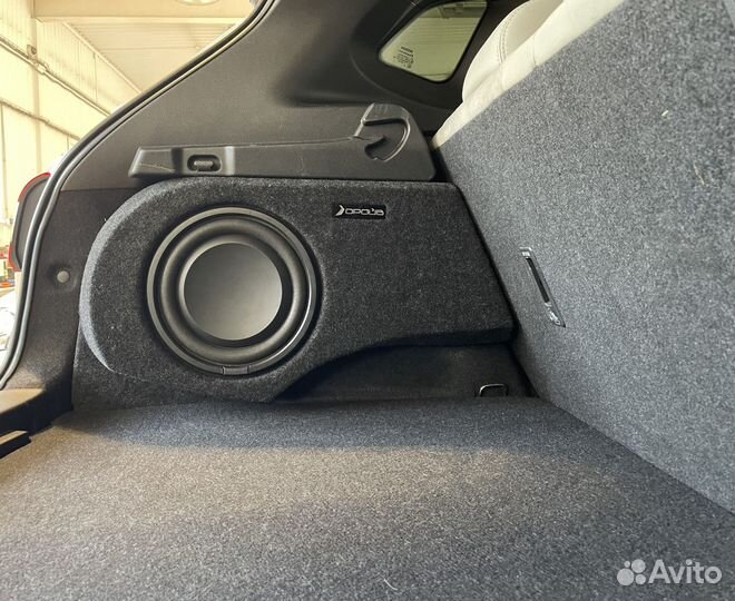 Корпус для сабвуфера Стелс Nissan Qashqai J11 10