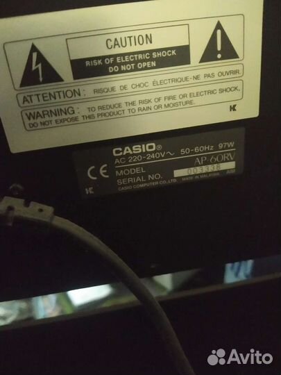 Цифровое пианино Сasio Сelviano AP-60R