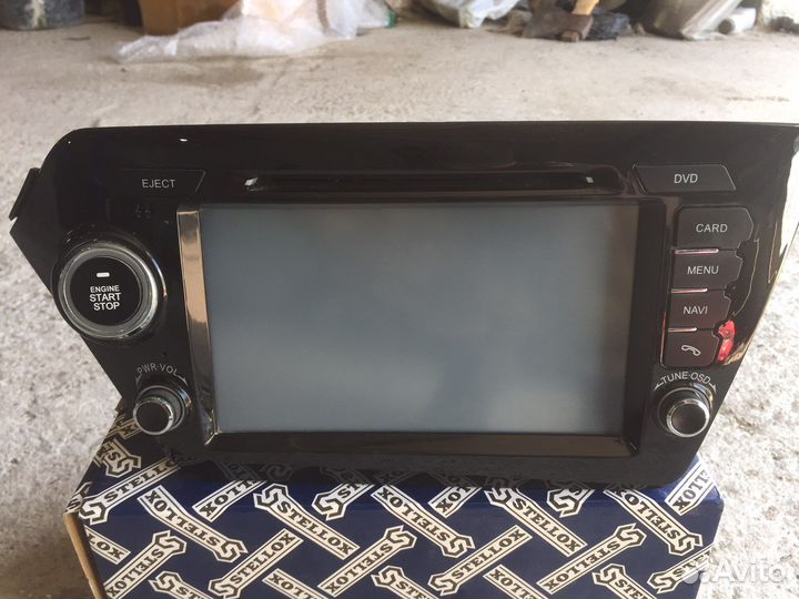 Магнитола 2 дин KIA RIO
