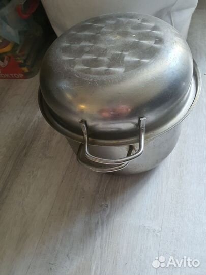 Мантовница стальная 4,5 л