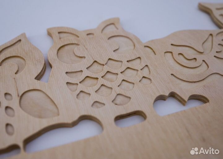 Вешалка настенная Совы