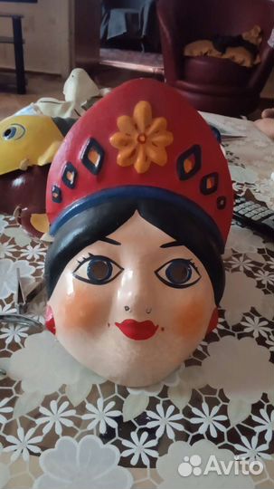 Маска новогодняя