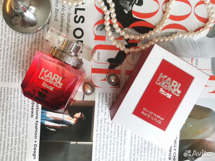 Karl lagerfeld rouge духи женские
