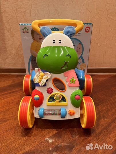 Ходунки-каталка бегемотик