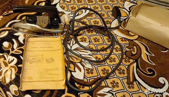 Утюг дорожный СССР