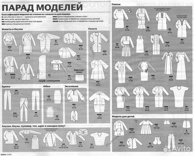 Журнал Burda Moden №11/2013