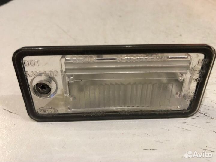 Подсветка номера Audi A4 B6 1.8T 2003