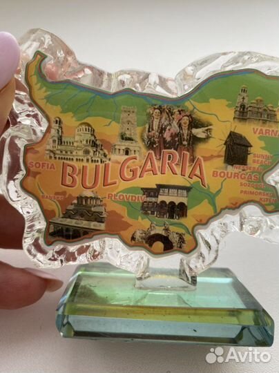 Болгария статуэтка карта Болгарии