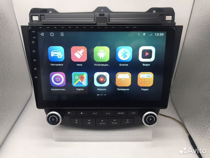 Магнитола Honda Accord 02-08 Android 3+32 dsp