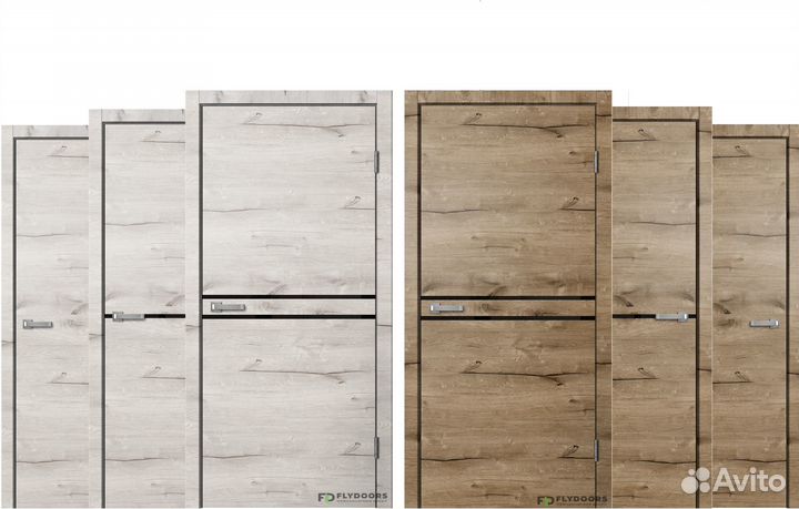 Двери межкомнатные новые экошпон