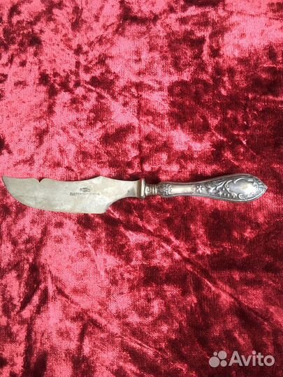 Антикварные столовые приборы серебро