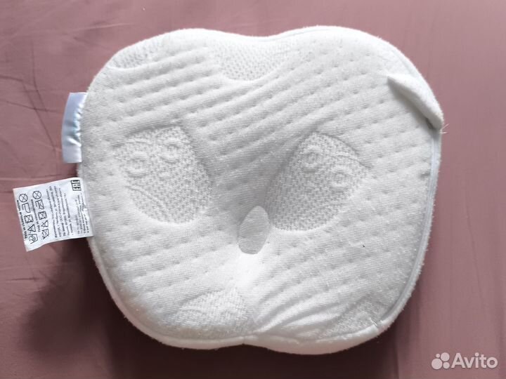 Детская ортопедическая подушка askona new born