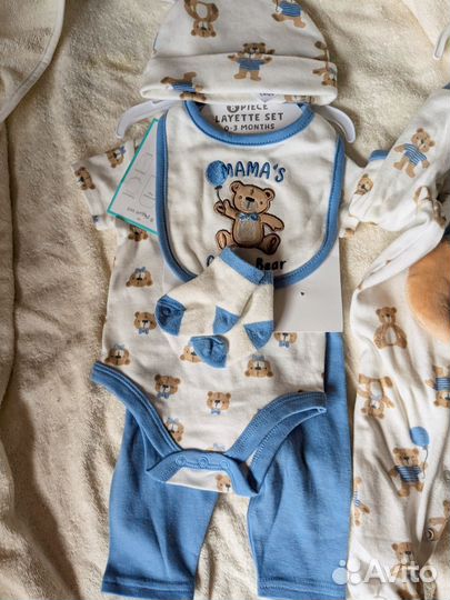 Новый детский сет,от 0 до 3 месяцев