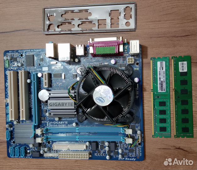 Комплект lga 775,ddr3