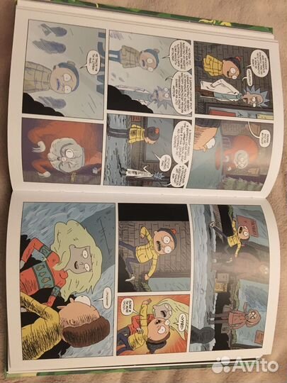 Комикс Рик и морти