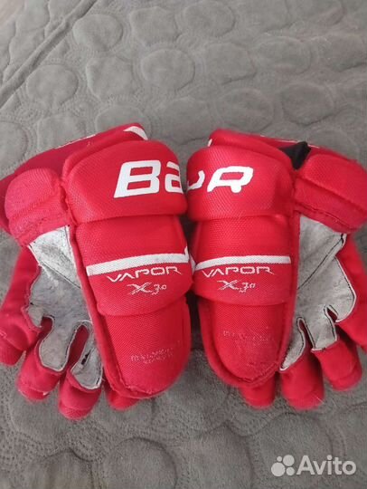 Краги хоккейные bauer