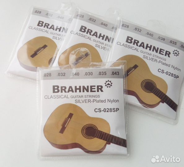 Струны для классической гитары Brahner CS-028SP