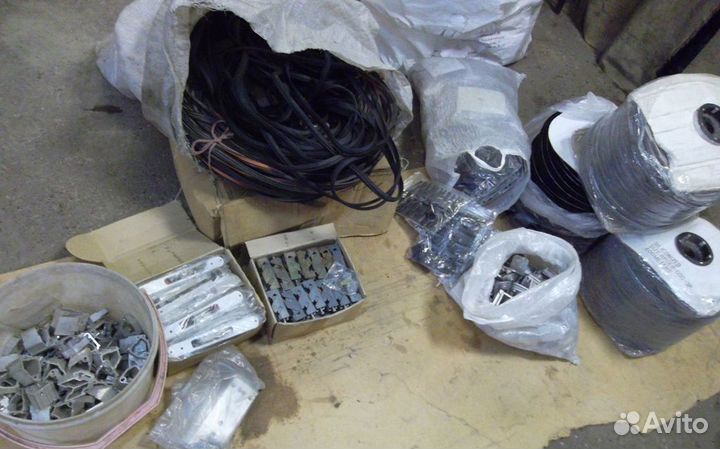 Комплектующие фурнитура для раздвижных рам