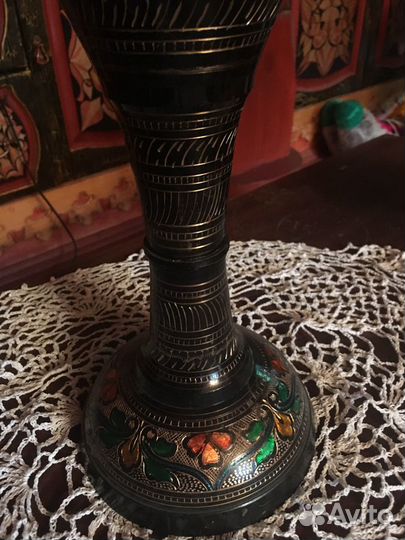 Индийская ваза 75см