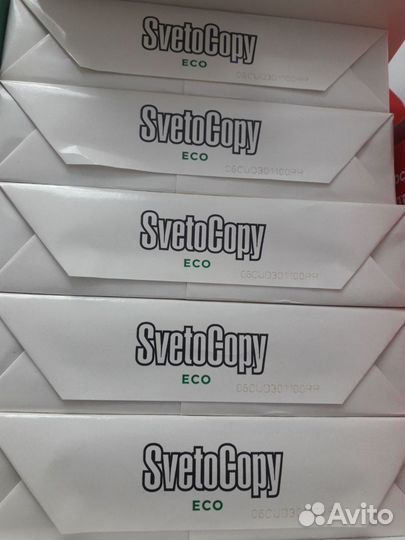 Бумага a4 Svetocopy Eco(не отбеленная)