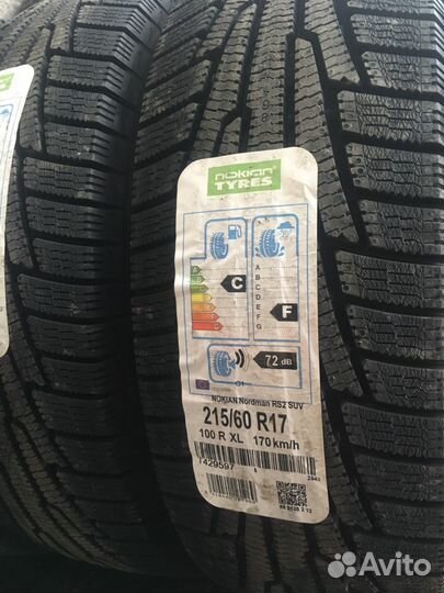 Nokian Nordman RS2 SUV 215/60 R17 100R