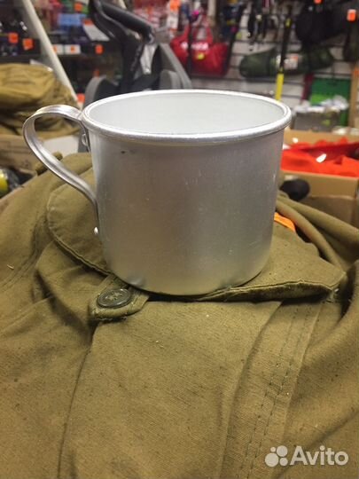 Кружка алюминиевая-походная