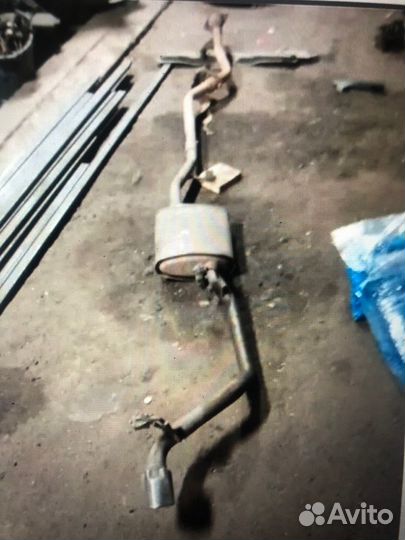 Глушитель Renault Duster 2 1.5 K9K