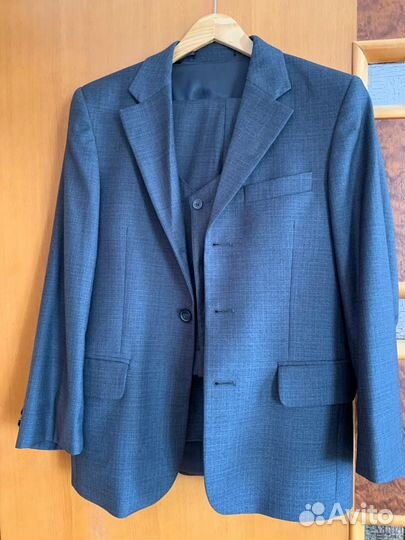 Школьны костюм тройка для мальчика 152