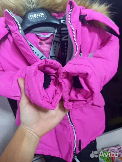 Зимний костюм для девочки 98 Nikastyle