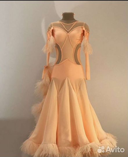 Платье для танцев Ю1 стандарт