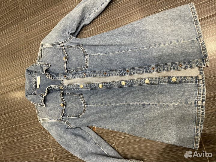 Платье для девочки zara джинсовое
