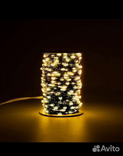 Светодиодная гирлянда роса 100 метров