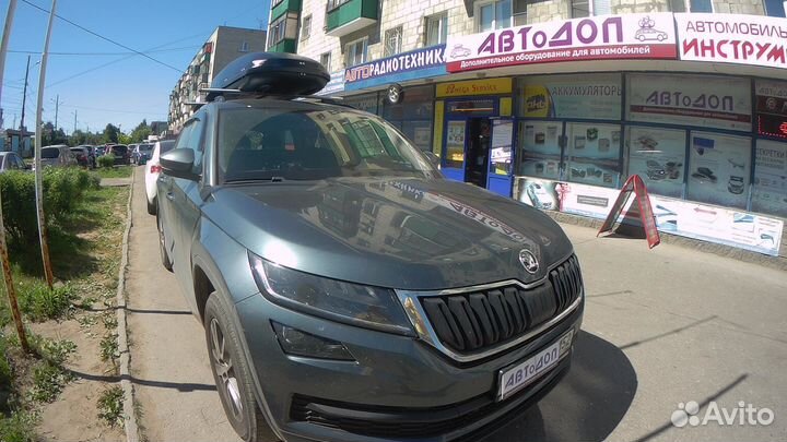 Багажник бокс на крышу Skoda Kodiaq (2017)
