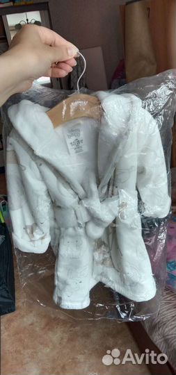 Новые детские халаты на девочку