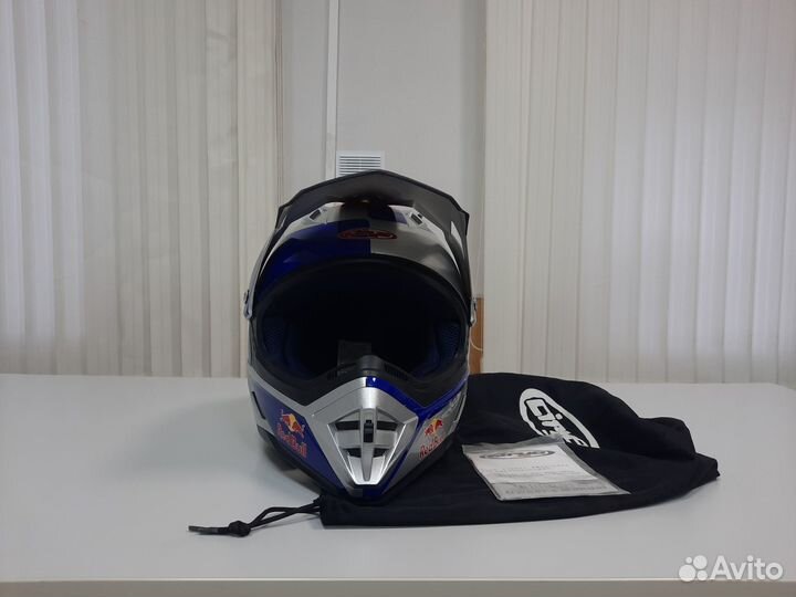 Мотошлем кроссовый Red Bull