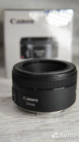 Объектив Canon EF 50mm f 1,8 stm