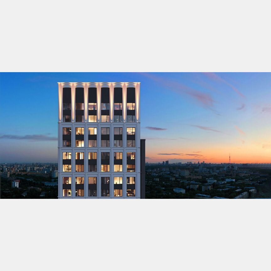 2-к. квартира, 69,5 м², 14/25 эт.