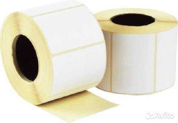 Полуглянцевая (термотрансферная) этикетка