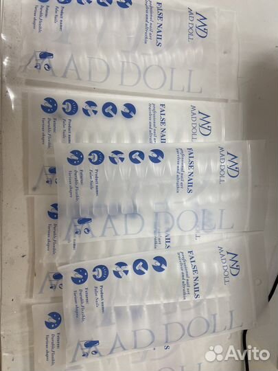 Гелевые типсы для наращивания ногтей