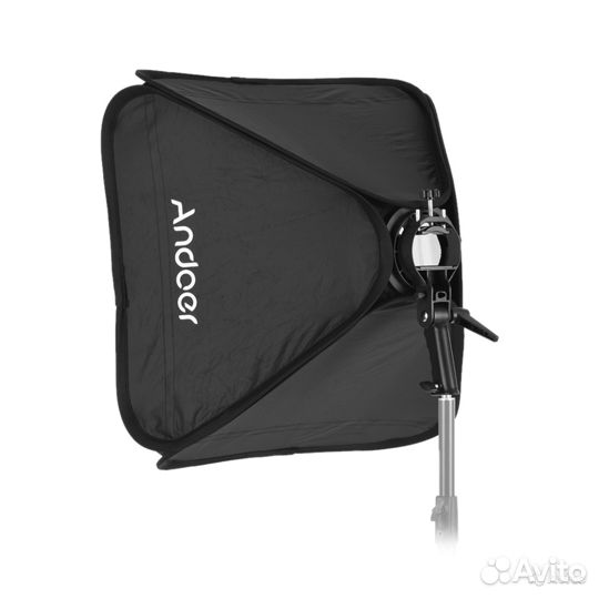 Кронштейн с ручкой к софтбоксу вспышки + Bowens