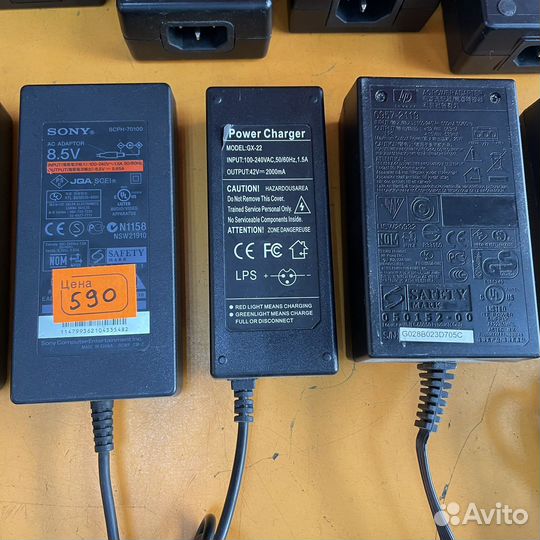 Блоки питания 5/9/12/14/24/42V