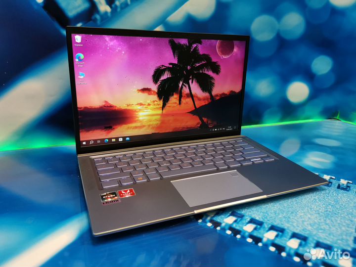 Компактный Ноутбук Asus для дома, дизайна / IPS