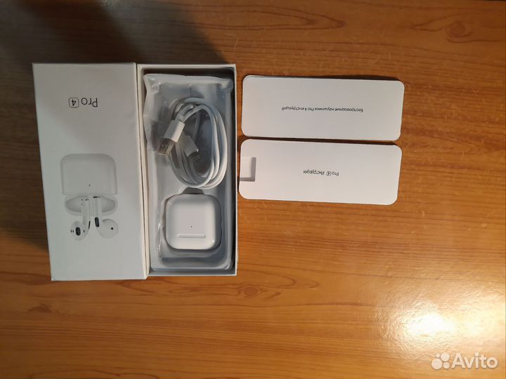 Беспроводные наушники apple airpods pro 4