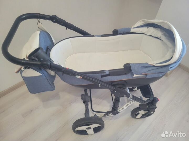 Детская коляска 2 в 1 Удлиненный короб