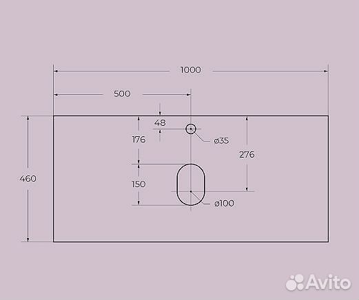 Столешница со склада