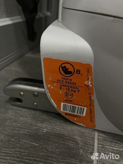 Детское автокресло Britax Romer trifix 9 до 18 кг